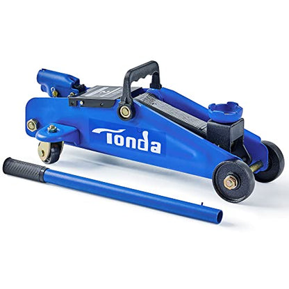 TONDA Floor Jack, Hydraulic Car Jack, Blue | 3,800 lb Capacity - color: 2T Blue