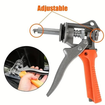 CXGS Paintless Dent Repair Kit Car Flat Hole Pliers Dent Remover Tool Auto Body Pliers Dent Puller - color: Orange- Flat Hole Pliers