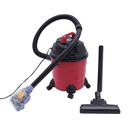 4Gal Shop Vacuum Wet and Dry 1000W, Small Vacuum Cleaner w/Filter, Portable 3-in-1 Function for Garage, Car & Workshop - style: Style A