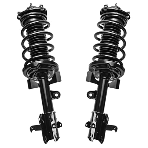 Detroit Axle - FWD 6pc Struts Kit for 2013 2014 2015 2016 2017 Honda Odyssey, 2 Front Struts Coil Spring Assembly 2 Front Sway Bars 2 Rear Shock Absorbers Suspension Replacement - size: 6AS47220-V1/ strut shock sway kit