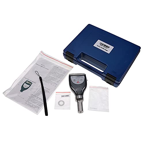 Surface Profile Gauge SRT-6223 for Blast Cleaned Surfaces | 0–800 μm / 29.5 mils range, tungsten carbide tip, metric/imperial conversion, average calculation, carrying case included