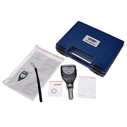Surface Profile Gauge SRT-6223 for Blast Cleaned Surfaces | 0–800 μm / 29.5 mils range, tungsten carbide tip, metric/imperial conversion, average calculation, carrying case included