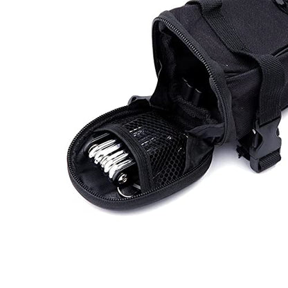 WOTOW Bike Repair Tool Kit & Bike Saddle Bag, 14 in 1 Bike Chain Tool Hex Key Wrench Maintain Accessories Multitool Set with Portable Under Seat Bag for Road Mountain Commuter Bicycle - style: 14 in 1 Multitool (With Patch)