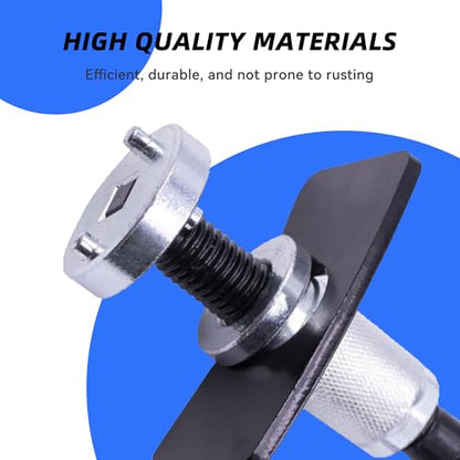 Car Brake Piston Wind Back Tool, Auto Brake Caliper Compression Tool, Auto Rear Brake Pad Wind Back Tool for Replacement of Rear Brake Pad, Universal for RV, SUV, Truck