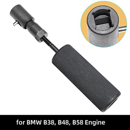 Fuel Injector Removal Tool with Slid Harmmer Puller Injector Seal Replace Install Kit compatible with BMW N14 N18 N20 N26 N47 N53 N54 N55 N57 N63 S63 B38 B48 B58 - size: Set