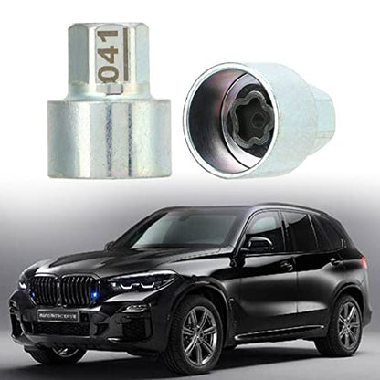 Rustproof Wheel Lock Key, High Strength Metal Socket for Lug Nut Removal, Easy Installation for Car Enthusiasts and Auto Repair Professionals