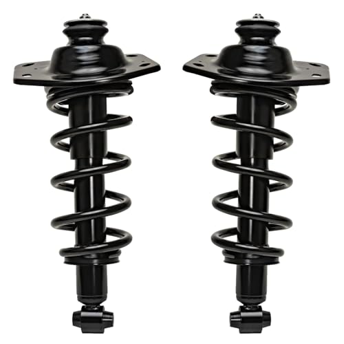 Detroit Axle - 3.6L Struts for 2011-2012 Chevrolet Camaro | 4 Front Rear Struts with Coil Spring Replacement Suspension Quick Install Ready Strut Shock Assembly - size: 4Q47046/ 4 Struts