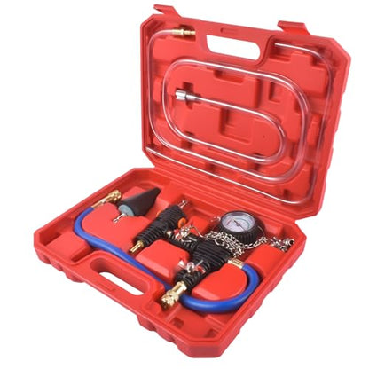Handor Cooling System Vacuum Purge Radiator Coolant Refill Tool Kit Universal Water Tank Pneumatic Vacuum Antifreeze Change Filler Set
