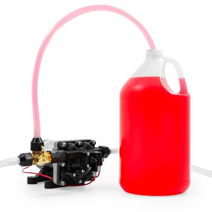 Camco Permanent Pump Converter Winterizing Kit- Allows You to Use Boat/RV Water Pump to Fill Pipes With Antifreeze - CSA Low Lead Content Certified (36543) | Circulates antifreeze through plumbing via water pump, brass 3-way valve, siphon tube, fits 1/2-1