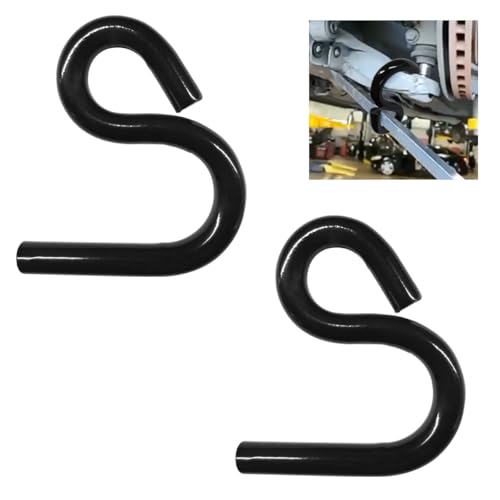 2PCS Automotive 6007 Lower Control Arm Prying Tool | Ball Joint Press Separator Designed for 7/8" Diameter Pry Bar, Specialty Suspension Bushing Tool Control Arm Helper Remover - color: Black-2PCS