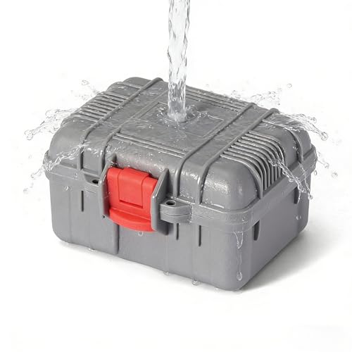 Waterproof & Shockproof Hard Case for BlueDriver Pro/TopScan OBD2 Scanners | Heavy-Duty Automotive Diagnostic Tool Organizer | Portable Lockable Case with Customizable Foam for Small Electronics