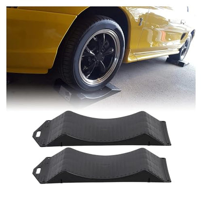 Rv Wheel Chocks 2pc/Set Car Tire Ramps Proof Heavy Duty Simple Using Saver Powerful Load Bearing Capacity(18PL 50x21.5x5.8cm) - color: 18pl 50x21.5x5.8cm