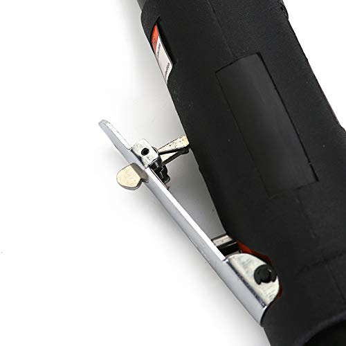 Low Speed Air Tire Buffer Tire Repair Tool Polishing Tool Kit, Truck Pneumatic Tire Grinder 2800RPM 55mm - color: Black