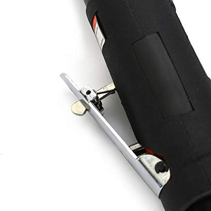 Low Speed Air Tire Buffer Tire Repair Tool Polishing Tool Kit, Truck Pneumatic Tire Grinder 2800RPM 55mm - color: Black