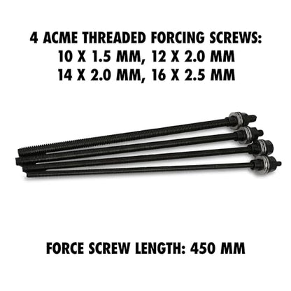 OEMTOOLS 27212 Manual Bushing Removal Tool Set, Suspension and Wheel Bearing Service Kit, 20 Cups and Adapters for Bushing, Seal, and Bearing Replacement, Control Arm and Axle Repair