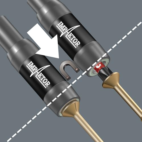 WERA 05057690001 Bit-Check 30 Impaktor 1, 30 Pieces