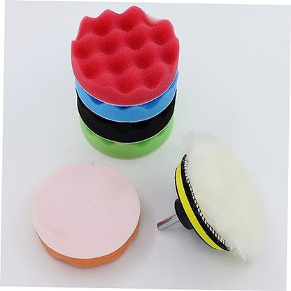 18pcs Car Detailing Kit Polishing Pads Buffing Wheel for Car Wax Bars and Paint Finishing