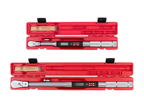 TEKTON 3/8, 1/2 Inch Drive Electronic Torque Wrench Set | TRQ81122 - size: 2-pc. 3/8, 1/2 inch