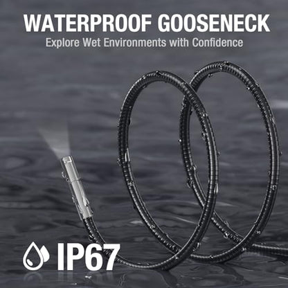 Teslong Endoscope Replacement Cable with Light, Single Lens Inspection Camera 3.9mm/0.15inch Waterproof Probe Compatible with NTS500, NTS300(3.3FT)