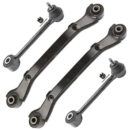 Detroit Axle - FWD Rear Control Arms for Hyundai Santa Fe Sport XL Kia Sorento, 4 Upper and Lower Control Arms Assembly Replacement - size: 4C48191/4PC