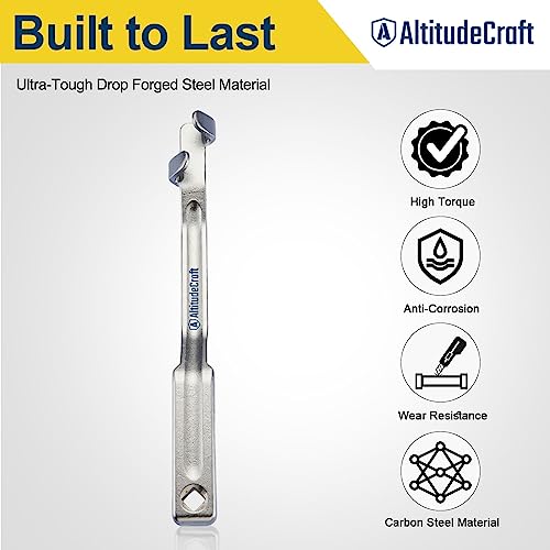 Wrench Extender tool, Wrench Extension with 1/2" Square Hole, can be extended twice, Extension Wrench,Increase Torque in Tight Spaces, Torque Amplifier Tool - style: Wrench Extender Tool Bar