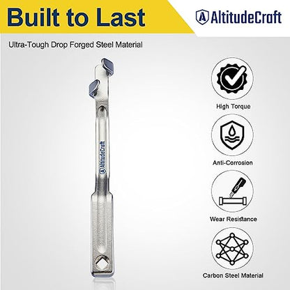 Wrench Extender tool, Wrench Extension with 1/2" Square Hole, can be extended twice, Extension Wrench,Increase Torque in Tight Spaces, Torque Amplifier Tool - style: Wrench Extender Tool Bar