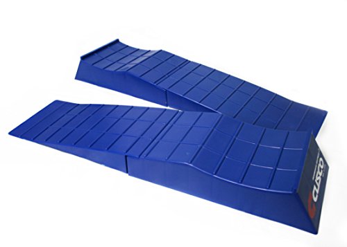 Cusco A517 SL99 Jack Assist Ramp Set Low Down Slope, 2 Pcs Separate Type - Blue