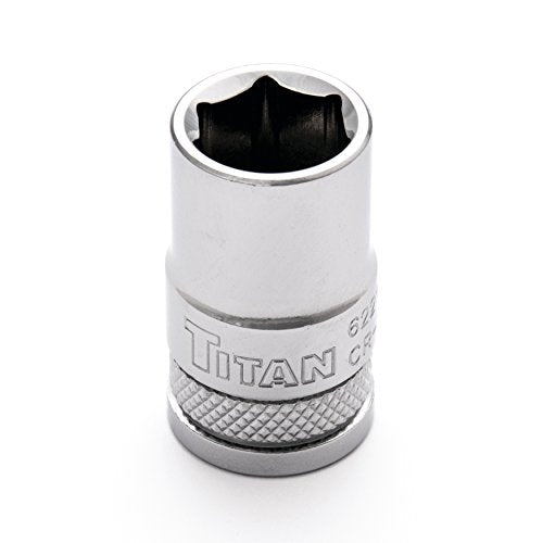 Titan 62018 1/2" Drive 6 Pt. Socket - 9/16" - size: 9/16"