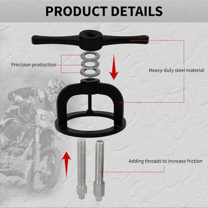 CHIFUN Clutch Spring Compressor Compression Tool Steel Compatible with Harley Softail Touring Sportster 1990-2017 XL 883 1200 48 Dyna Buell Models