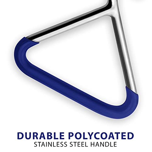 Durable OB Handle Apparatus with 2 Handle Puller Hooks and 2 Chains - Stainless Steel for Cow, Goat, and Cattle Delivery Instruments on Dairy Farms, 30 Inch - size: 30 Inch