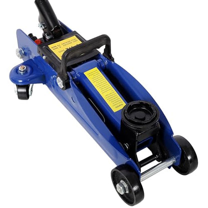 1.5 Ton Low Profile Hydraulic Trolley Service/Floor Jack, Floor Jack 1.5 Ton (3,000 LBs) Hydraulic Car Jack, Lifting Range 5"-11.8" - color: Not Include Case