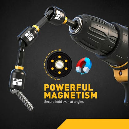 46 in 1 Magnetic Ratchet Screwdriver Set, Multi-Bit Screwdriver Kit, Nut Driver Set, Detachable Ratchet Handle with Storage Case, Repair Tool Kit for Furniture, Computer, Bicycle - style: 46-in-1 New Version