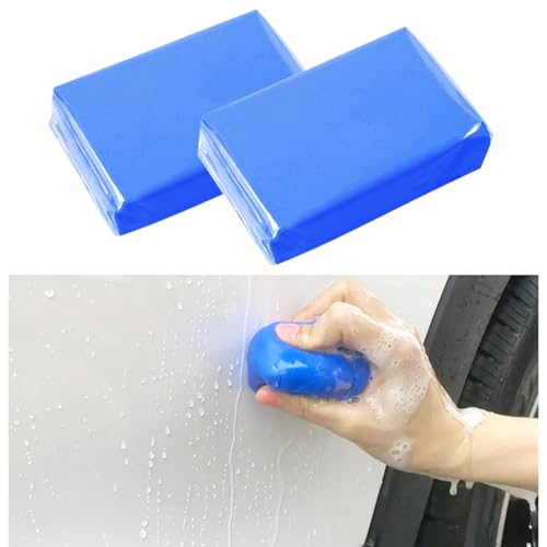 2 PCS Blue Car Clay Bar 100 g Auto Detailing Magic Clay Bars for Car Washing Cleaner