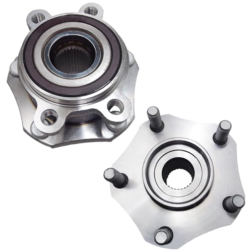 513357 Front Wheel Bearing Hub Assembly for Nissan Rogue Sport Qashqai 2014 2015 2016 2017 2018 2019 2020 2021 2022 2023 (2PCS) - size: 513357