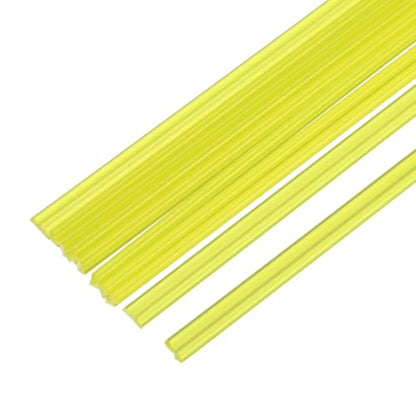 MECCANIXITY 10pcs 13 Inch Plastic Welding Rods PP Welding Strips Welder Rods for Car Bumper, Kayak Repair, Plastic Welder, Yellow - color: Yellow, size: 13 Inch