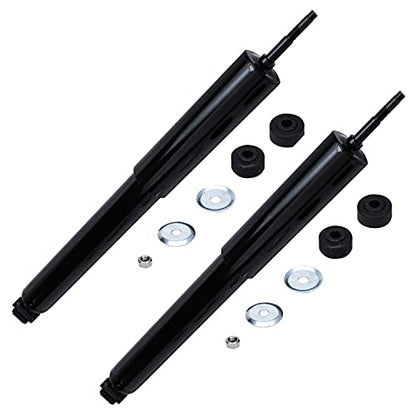 Detroit Axle - 4WD Front Shock Absorbers for 1994-2001 Dodge Ram 1500, 1994-2002 Ram 2500, Front Replacement 1995 1996 1997 1998 1999 2000 Shocks Pair Set