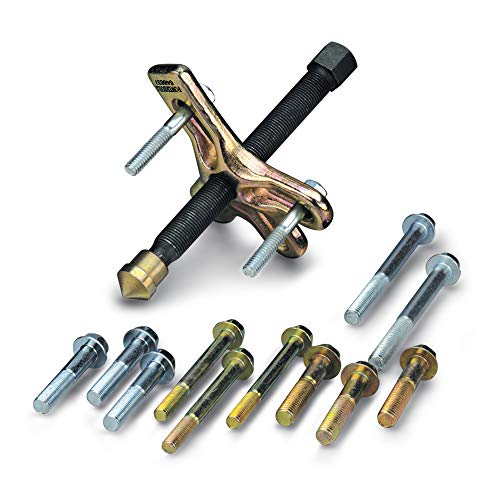 Powerbuilt Harmonic Balance Puller Kit, For pulling Harmonic Balancers, Steering Wheels, Flywheels, and Gears and Pulleys with Tapped Holes - 648436