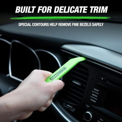 OEMTOOLS Trim Removal Tool Kit for Automotive Molding, Fasteners, & Bezels | 5 Piece Plastic Trim Removal Tool Kit Won’t Scratch Your Car, Impact-Resistant High-Quality Nylon, Extra Slim Profiles - style: 5-Pc Molding, Fasteners, & Bezels Removal Kit