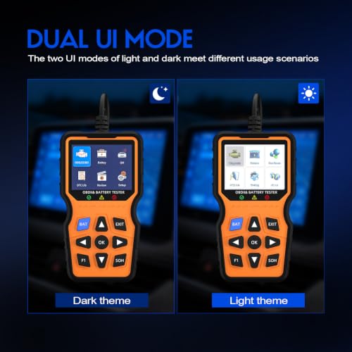 RDOVBIM OBD2 Car Diagnostic Tool for Ford F150 F250 Models, Check Engine Fault Code Reader Bluetooth 5.1 Scanner, Full System ABS SRS TPMS Detector, Works with iOS & Android Devices