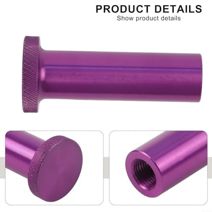 Aluminum Alloy Bike Fork Damper Removal Tool Lower Leg Extractor for FOX 32 34 36 38 40 Shock Absorber Side Spring Side Maintenance Repair Kit Purple(B 57mm*M10) - size: B 57mm*M10