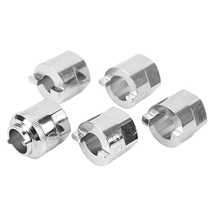 Strut Nut Socket Set, 5pcs Front Suspension Shock Absorber Strut Nut Removal Socket Tool Kit for C Class W203 W209 CLK