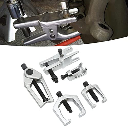 5 Pcs Ball Joint Separator, Alloy Steel Tie Rod End Remover, Pitman Arm Puller, Tie Rod End Tool Set for Trucks