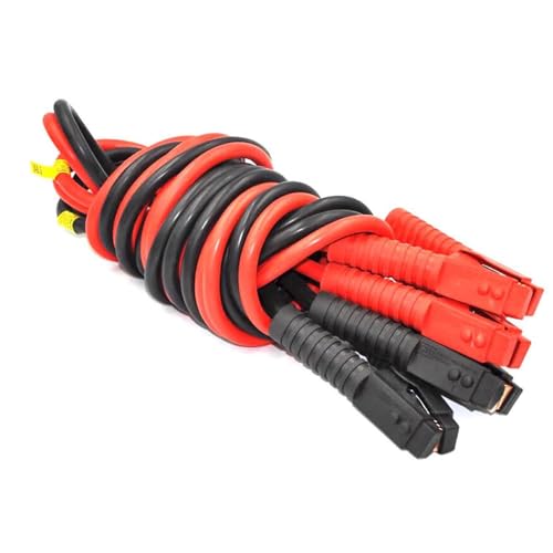 XINCOL A5 100% Copper Jumper Cables 13FT– Heavy-Duty for Trucks & SUVs, Includes Carry Bag & Gloves - size: 4 Meter(13ft)