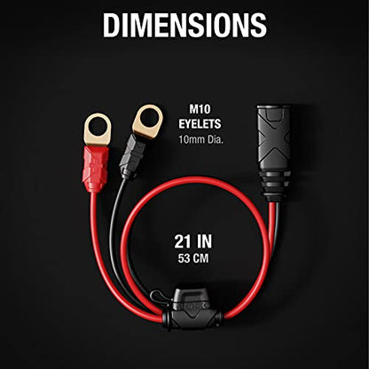 NOCO GC008 X-Connect M10 XL Eyelet Terminal Accessory Genius Smart Battery Chargers - size: One Size