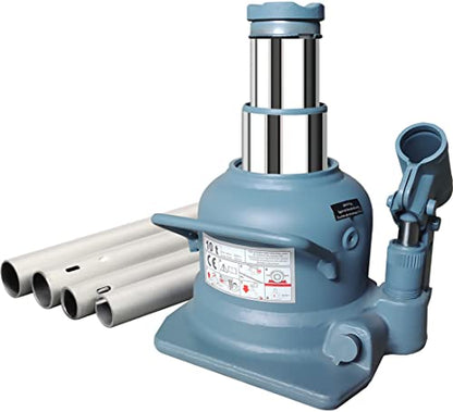 Big RED 10 Ton (20,000 LBs) Torin Double Ram Low Profile Welded Bottle Jack for Car Auto Repair and House Lift, ATH810002R - size: 10 Ton (20,000 LBs), style: Double Ram & Low Profile