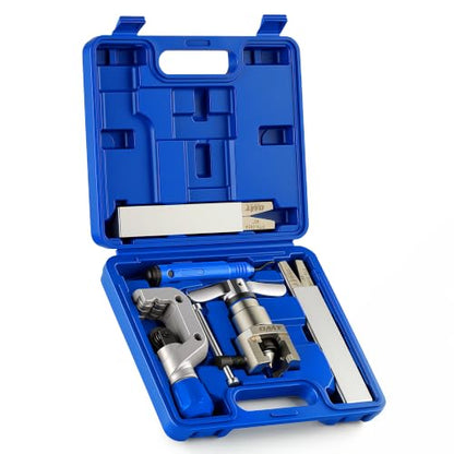 Orion Motor Tech Single Flaring Tool Kit, Magnetic Height Limit 1/4"-3/4" & 6-19 mm Tube Flare Tools for 45° Eccentric HVAC Single Flares, Tubing Flaring Tool Kit with Tube Cutter Deburring Tool - size: 1/4-3/4 in & 6-19 mm