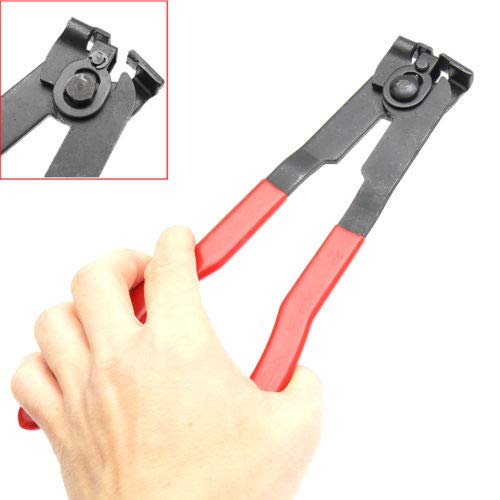 Qbace 2pcs Auto Cv Joint Boot Clamps Pliers Car Banding Tools Kit Set