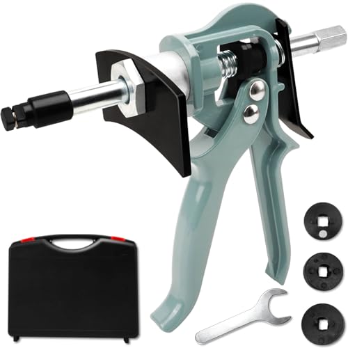 RAMATA 29350 Brake Caliper Piston Rewind Tool, Combination Single Discs Rear Brake Tool Kit Adjustment & Compression for Smooth Brakes - size: 29350