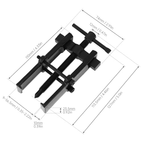 ChgImposs Two Claw Separate Lifting Device Pull Bearing Puller for Bearing Maintenance/Auto Car Repair, Strengthen Bearing Auto Mechanic Bearing Puller Tool (4 inch) - size: 4 inch