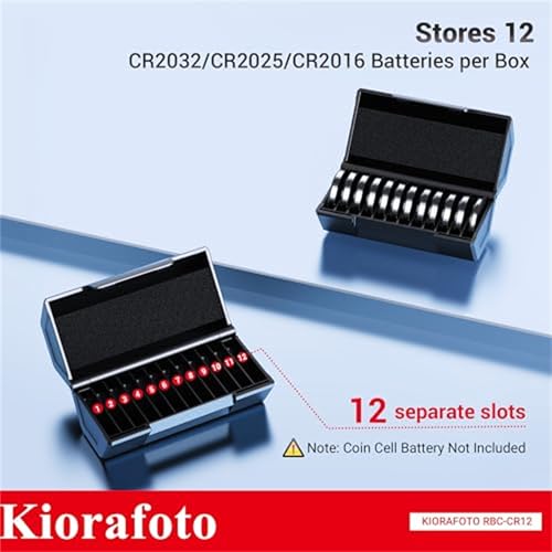 (4 Pack) CR2032 Battery Case,Upgrade Coin Cell Battery Holder Storage for 48x CR2032/CR2025/CR2016 Button Round Batteries Case，Allow to fit in Standard D Battery Slot（Coin Cell Battery Not Included） - size: (4 PACK)Battery Case for CR2032 & More